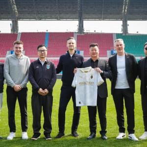 开云体育网址-门兴总部管理团队造访南通支云，双方就青训等展开深度探讨